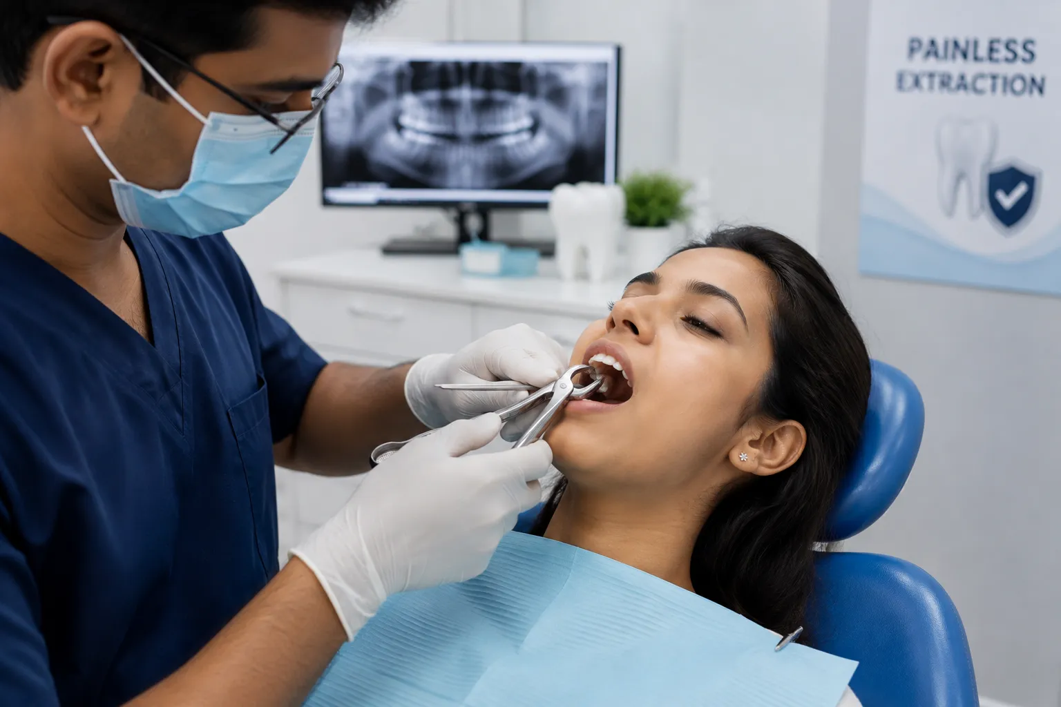 Painless extractions at Kapoor's Safe Hands Dental, Gurugram